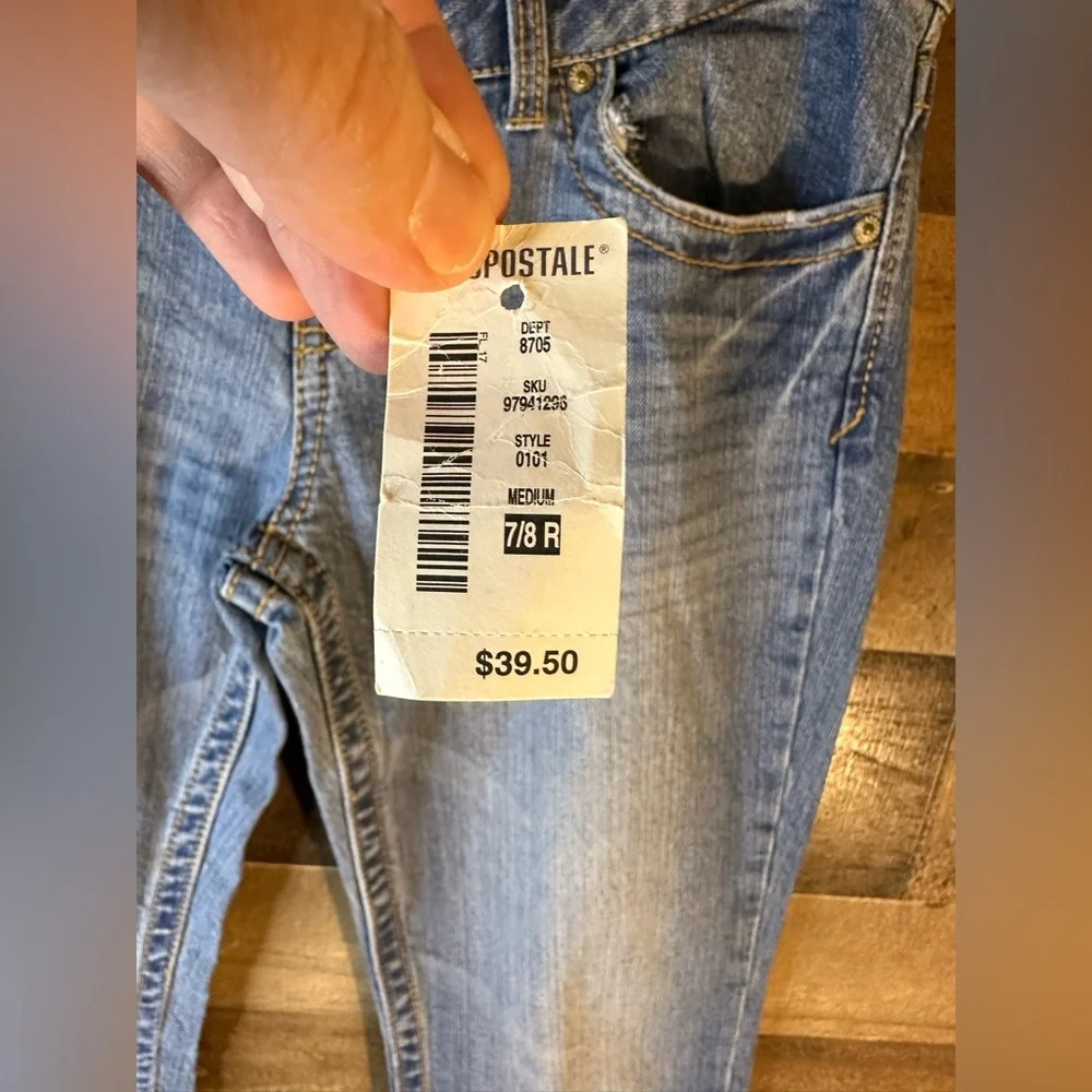 Aeropostale Hailey Skinny Flare Jeans Size 7/8 Regular - Picture 3 of 6